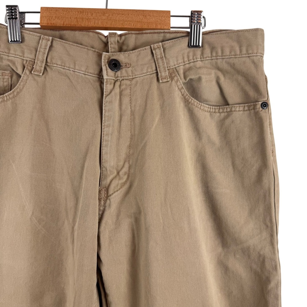 Timberland‎ Chino Pants Mens 34x34 Khaki Tan Straight Leg Cotton Twill 581Q031